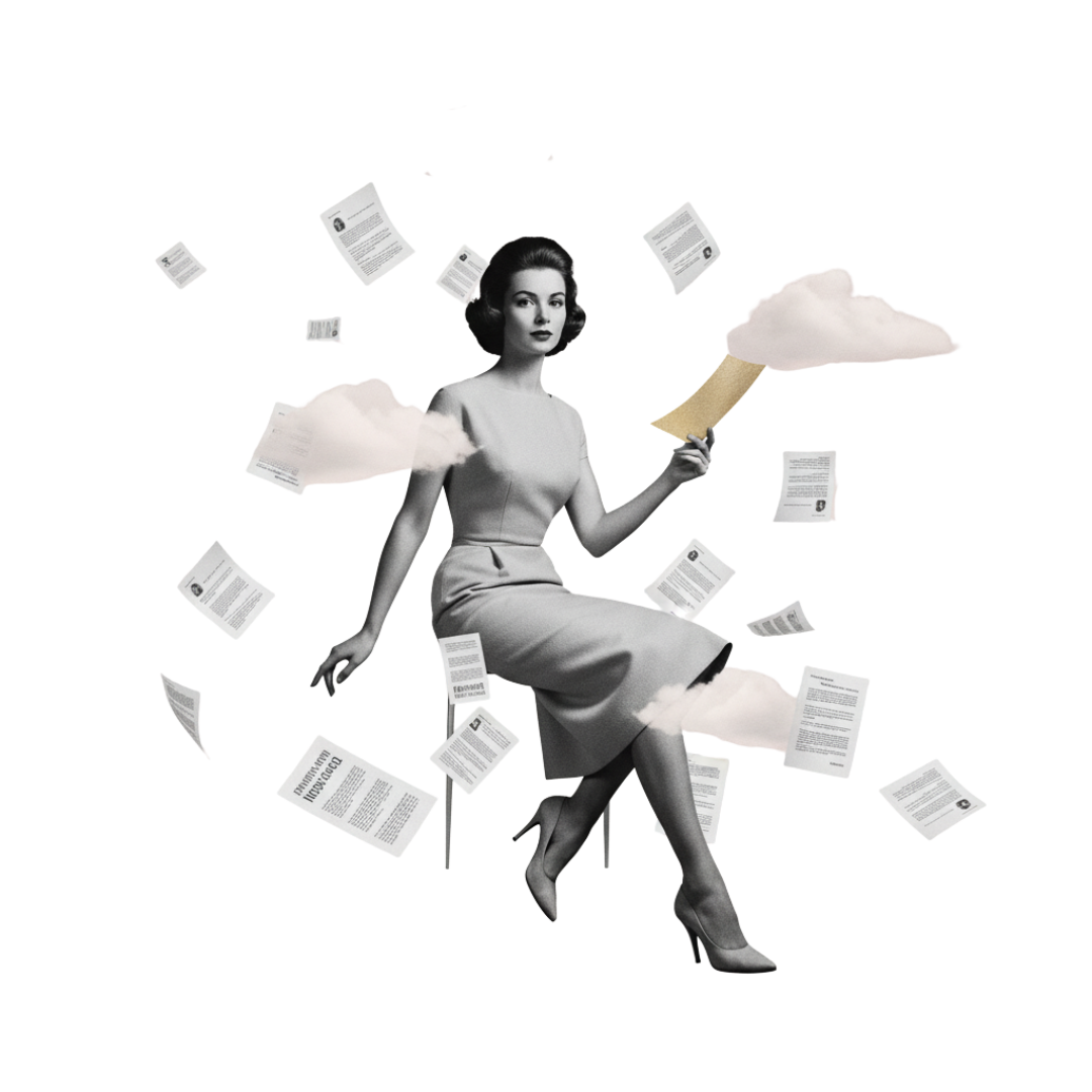 Newsletter subscription concept